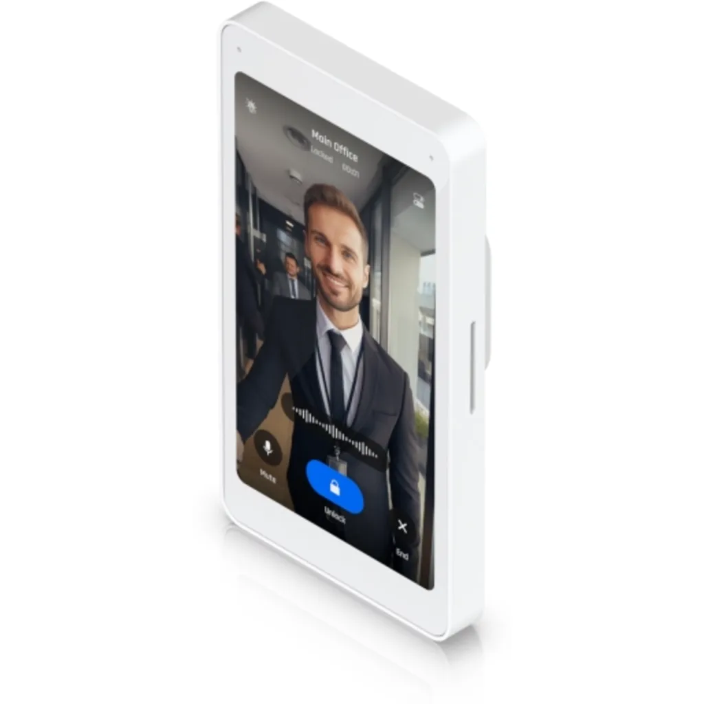 Ubiquiti - pantalla de control de acceso