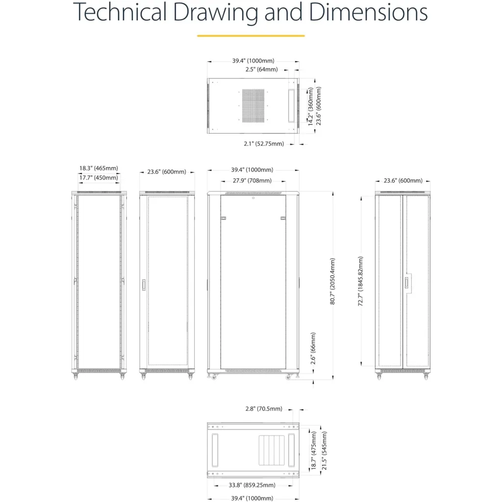 Imagen 5 de SERVER RACK CABINET 42U