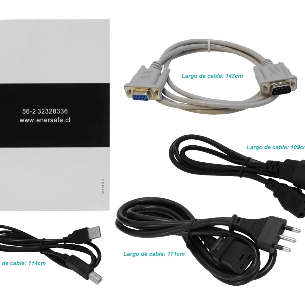 Imagen 1 de ENERSAFE 390WH 6x9AH 3KVA 2700W 0/4ms DB9 Expandi-72V UPS Torre Online