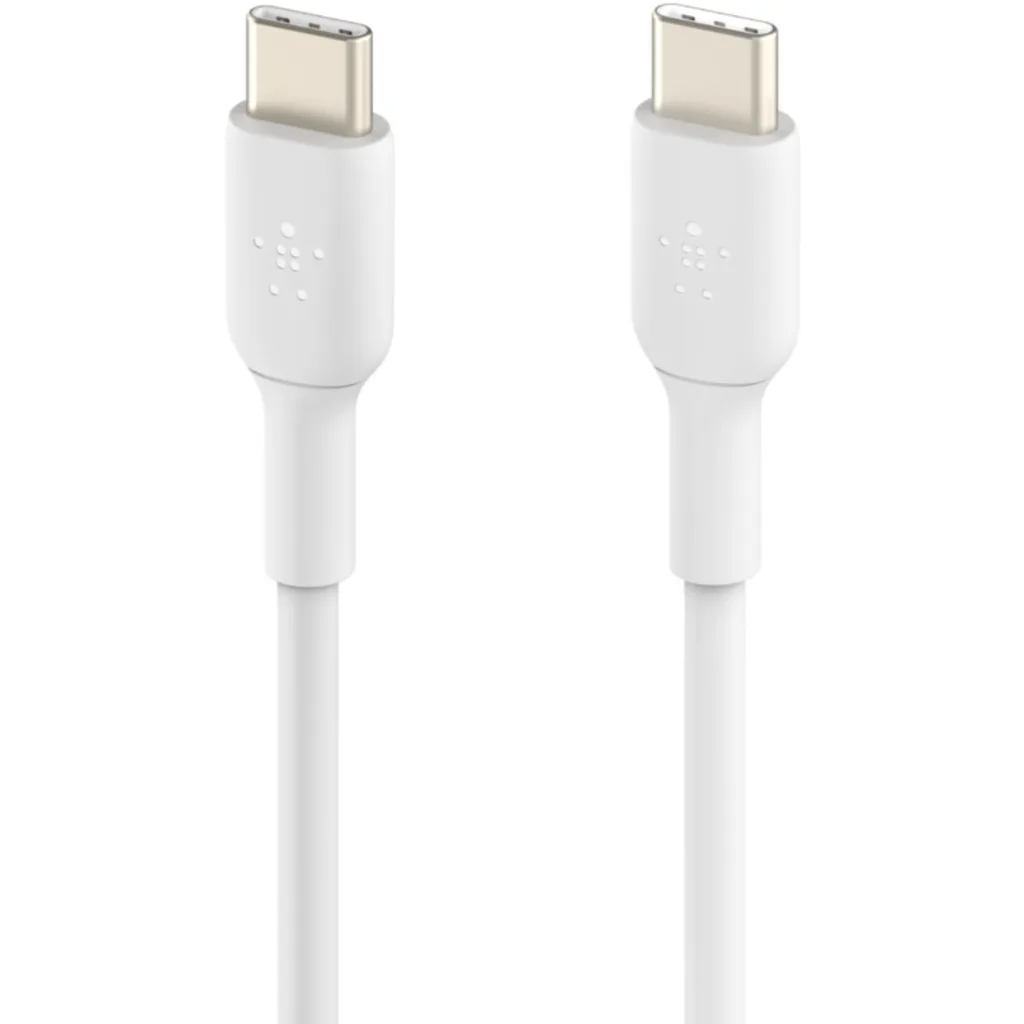 Imagen 3 de Cable USB-C Belkin Conector USB-C Macho a USB-C Macho Longitud 1 metros Blanco