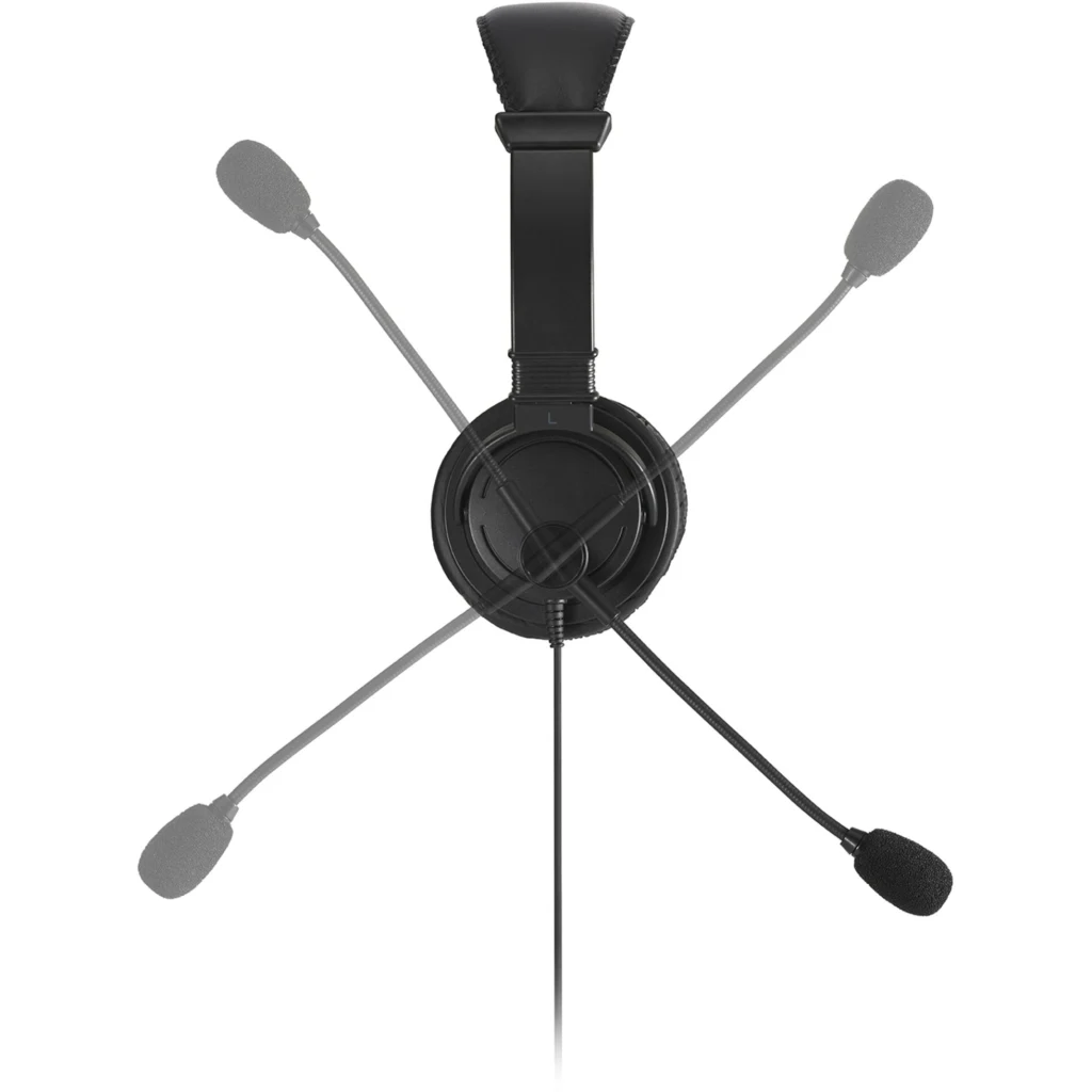 Imagen 2 de Audífonos Alámbricos Kensington Con Micrófono HiFi Conector USB-C Color Negro
