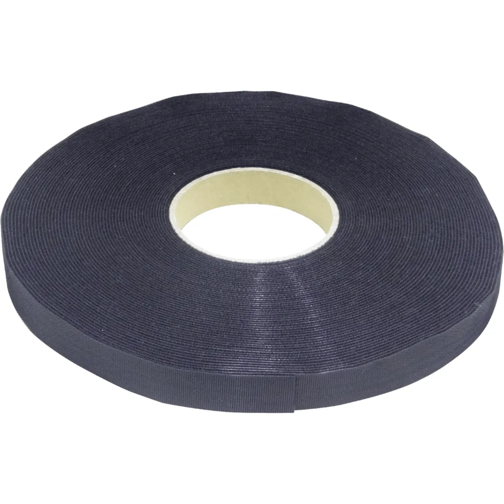 Amarra Velcro Clasica Doble faz 20mm x 25mt Color negro