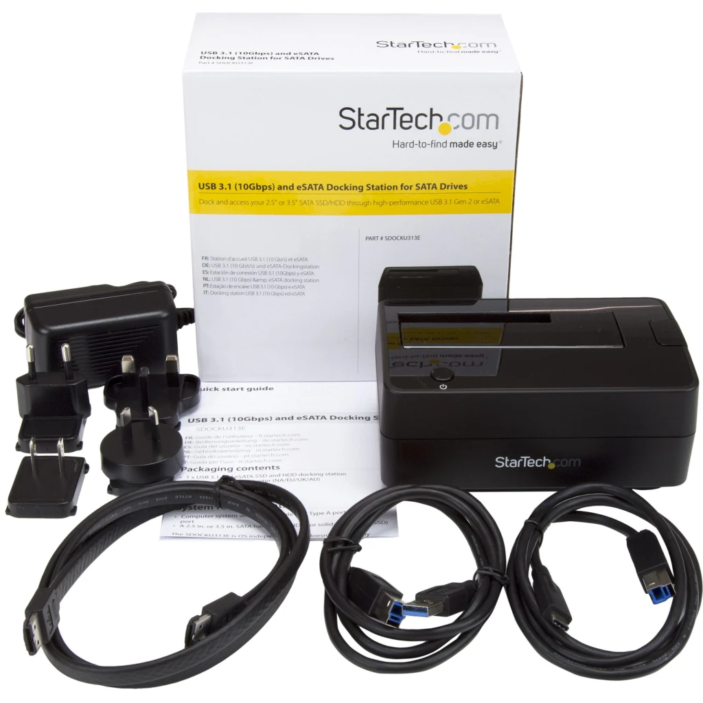 Imagen 6 de USB 3.1 (10GBPS) / ESATA SINGLE-BAY DOCK