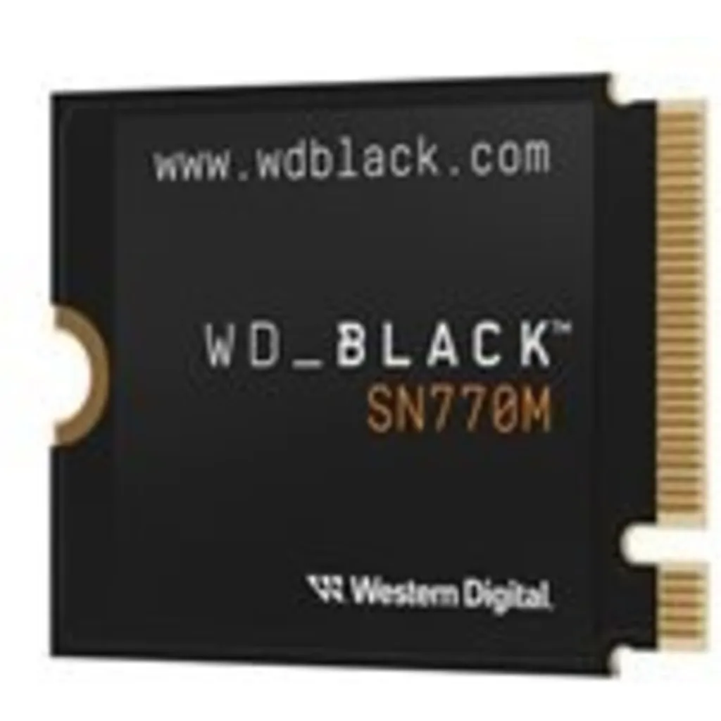 Imagen 2 de Unidad SSD Western Digital Black SN770M 1TB M.2 22*30 PCIe4x4 Le5000MBs Es4000MB