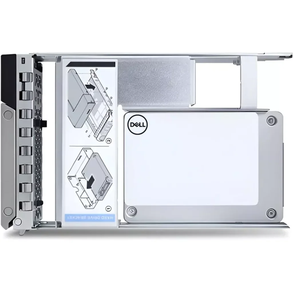Unidad SSD Dell 345-BGSV 3.84TB 2.5" con HYB Caddys 3.5" SATA ISE 6Gbps