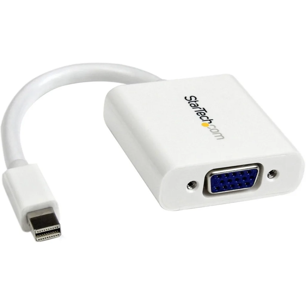 Adaptador de Video Mini DisplayPort a VGA 1920x1080 60Hz Color blanco - StarTech