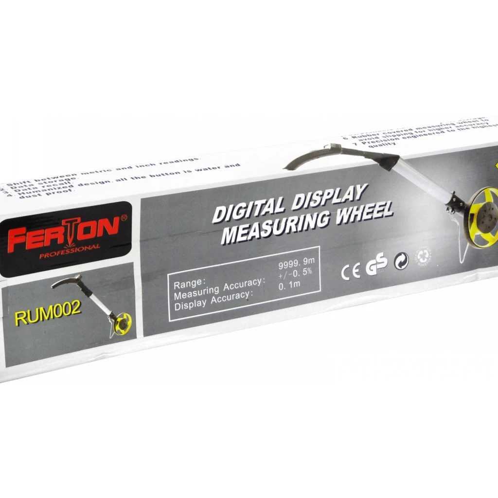 Odometro 9999mt Digital inc-2xAAA Rueda-158mm Atril-Plegable inc/Bolso