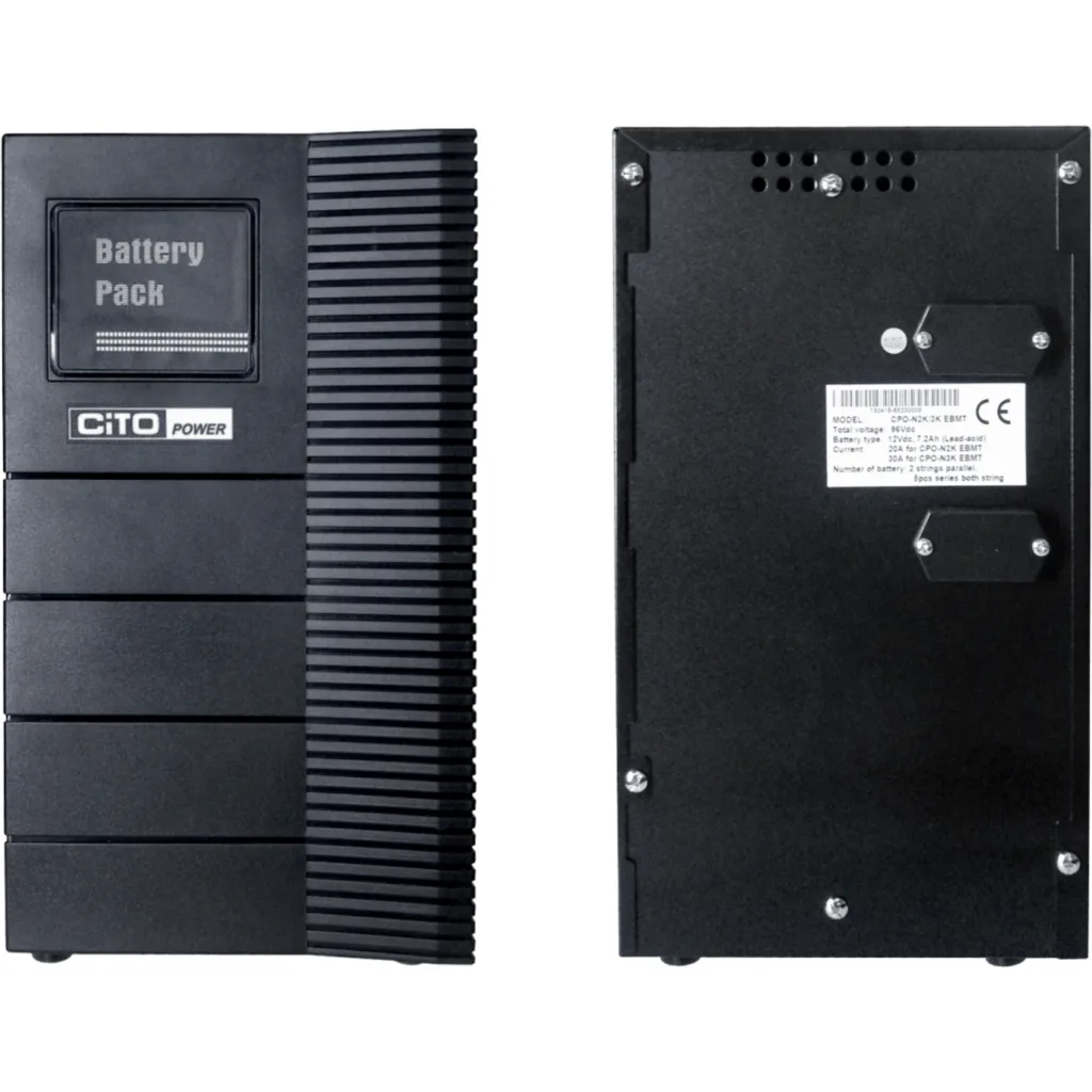Imagen 3 de CITO 16-BAT 96VDC 2x8x12V/7,2AH Torre Banco Vacio s/Baterias