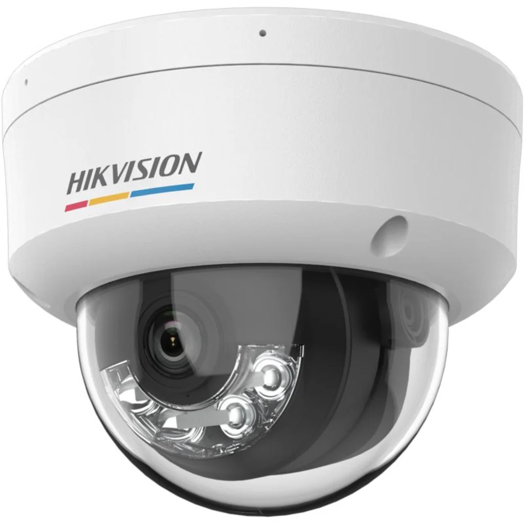 Imagen 1 de Cámara Domo Hikvision 4MP ColorVu DualLight LF 2.8mm IP67 IK08 IR 30mt