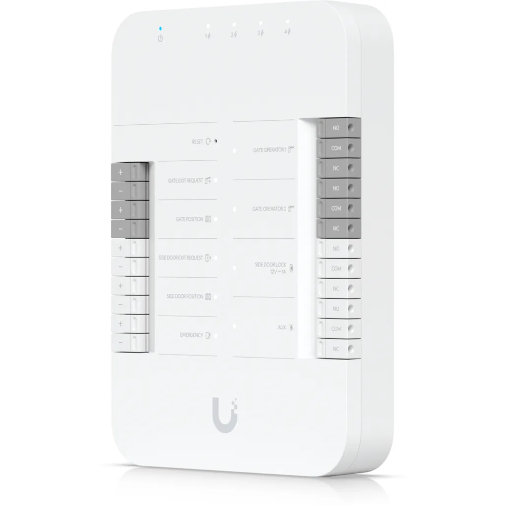 Imagen 3 de Controlador Portón Riel-Din, PoE++, múltiples relés, UBIQUITI UA-HUB-GATE