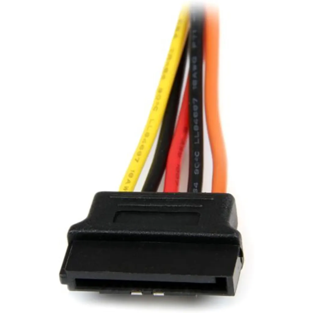 Imagen 4 de 6in Latching SATA Power Y Splitter Cable