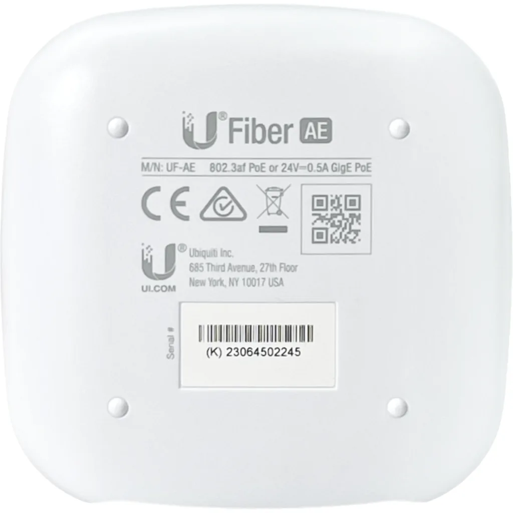 Imagen 5 de Convertidor de medios Ubiquiti UACC-AE, 1-SFP 1-1000 RJ45 req-PoE24V/af UF-AE