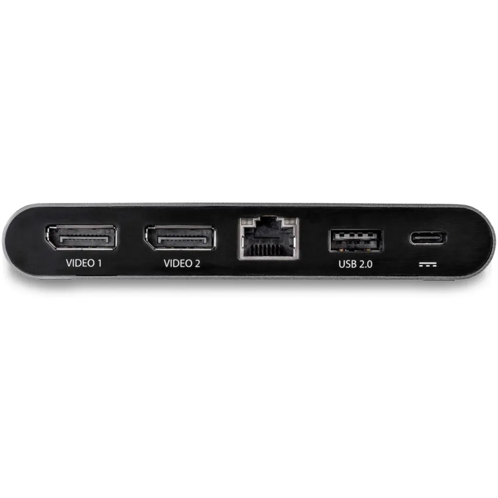 Imagen 1 de Docking Station StarTech Host USB-C, 4K 2*DP USB2.0 USB-A3.0 USB-C LAN p/2 Monit