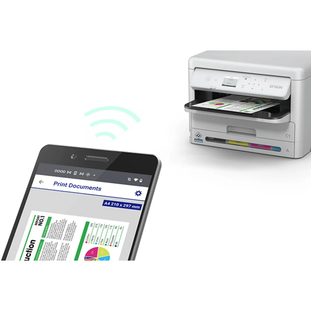 Imagen 6 de Impresora Epson WorkForce Pro C5390 Inyecc. Tinta Color WiFi LAN USB