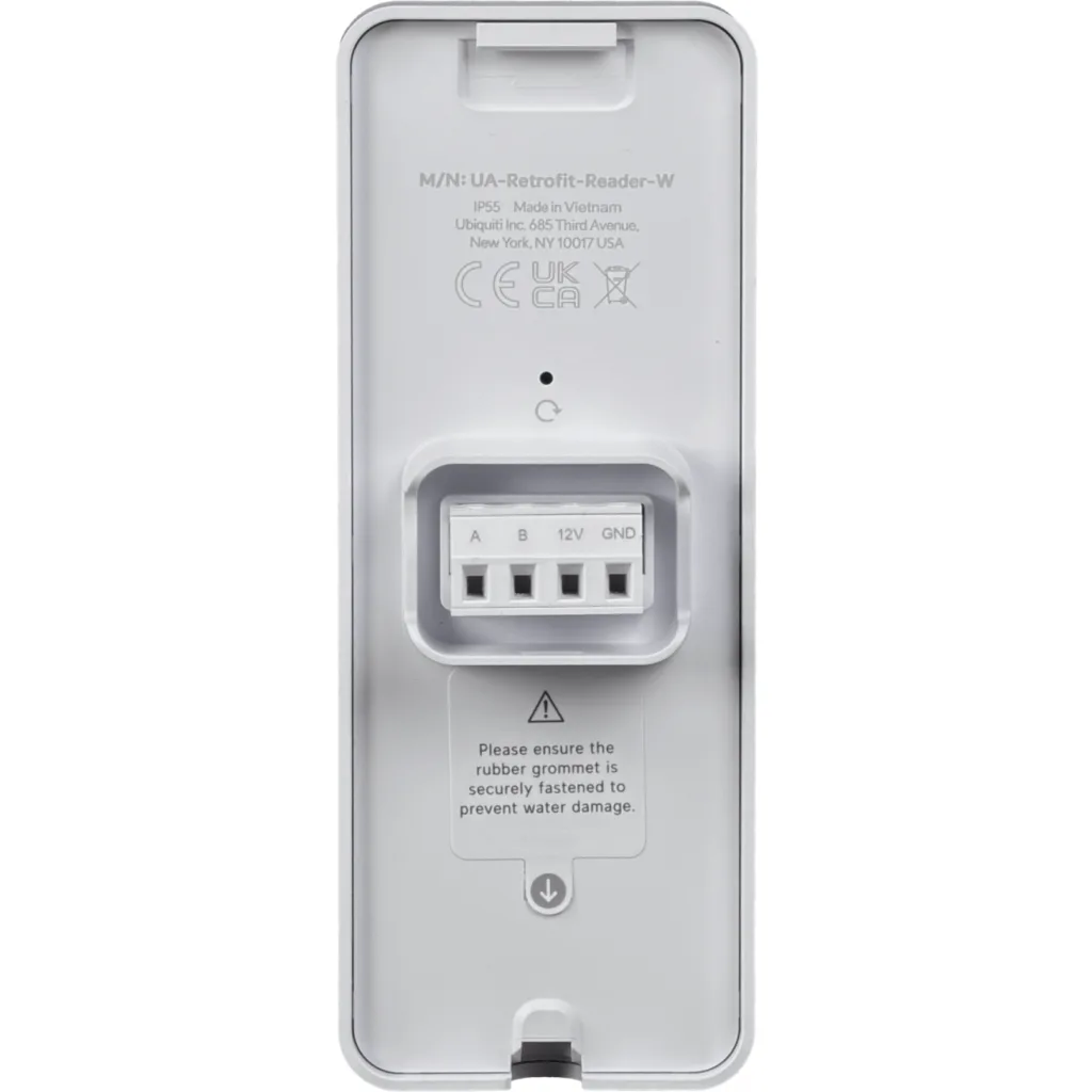 Imagen 1 de UI Blanco Lector NFC TouchPass RS485 BLE 13,56MHz Req-12V OSDP Access