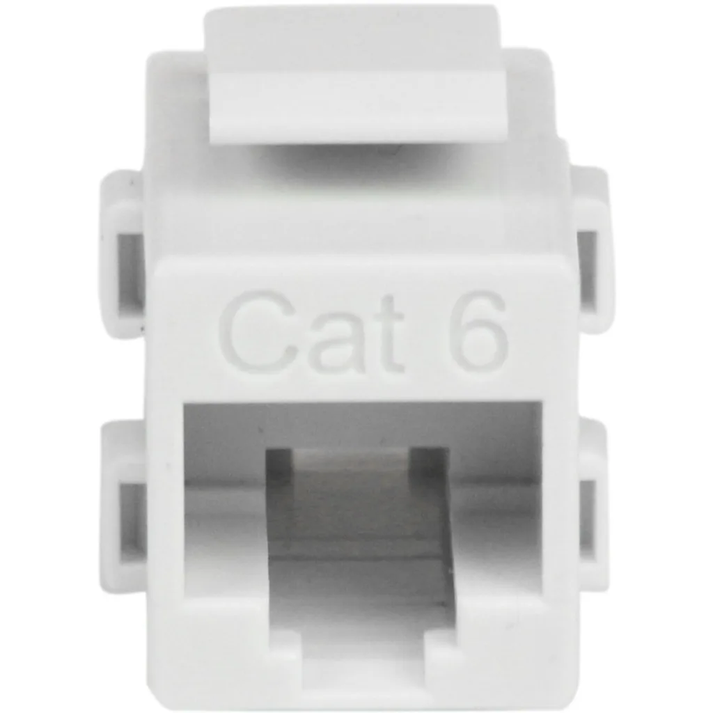 Imagen 3 de Acoplador Keystone de Cable de Red Ethernet Cat6 RJ45 - Hembra a Hembra