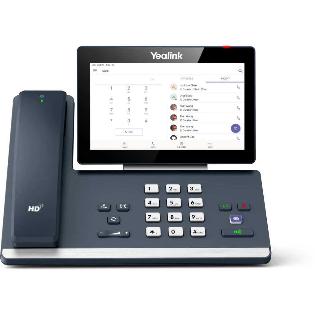 Imagen 7 de YEALINK Telefono ejecutivo de escritorio Smart Business para Teams , WIFI, Bluetooth , pantalla 7? a