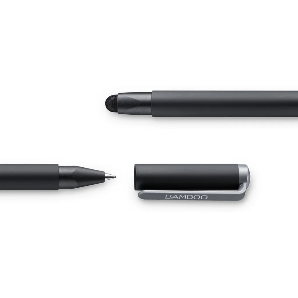 Imagen 1 de Lapiz Digital Wacom Bamboo Duo Stylus (4th Gen, Black) 2-in-1, Stylus & Pen