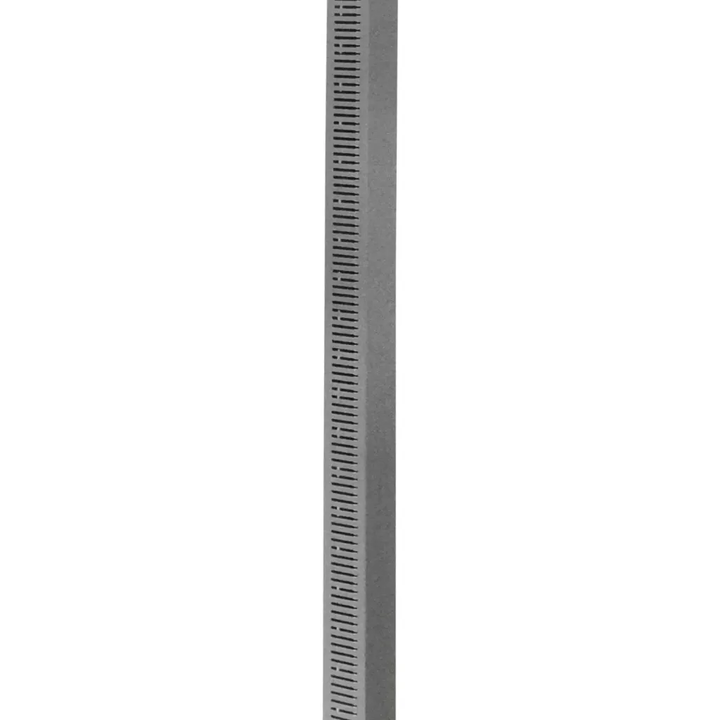 Canaleta Ranurada 2mt x 60x60mm Gris para Tablero Electrico