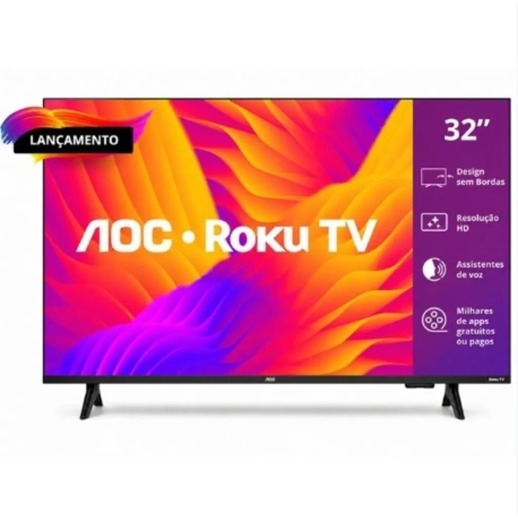 Smart TV AOC Roku TV LED 32 HD (32S5155)