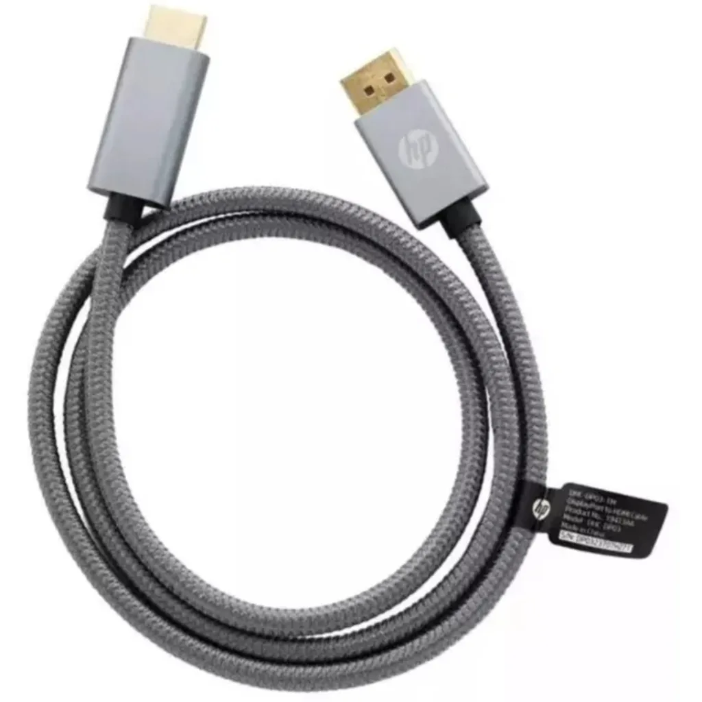 Cable DisplayPort a HDMI M/M Hasta 4K a 30Hz 3mts cOLOR NEGRO - HP
