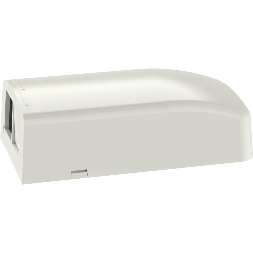 Imagen 3 de Panduit NetKey Surface Mount Boxes - Surface mount box - off white - 2 ports