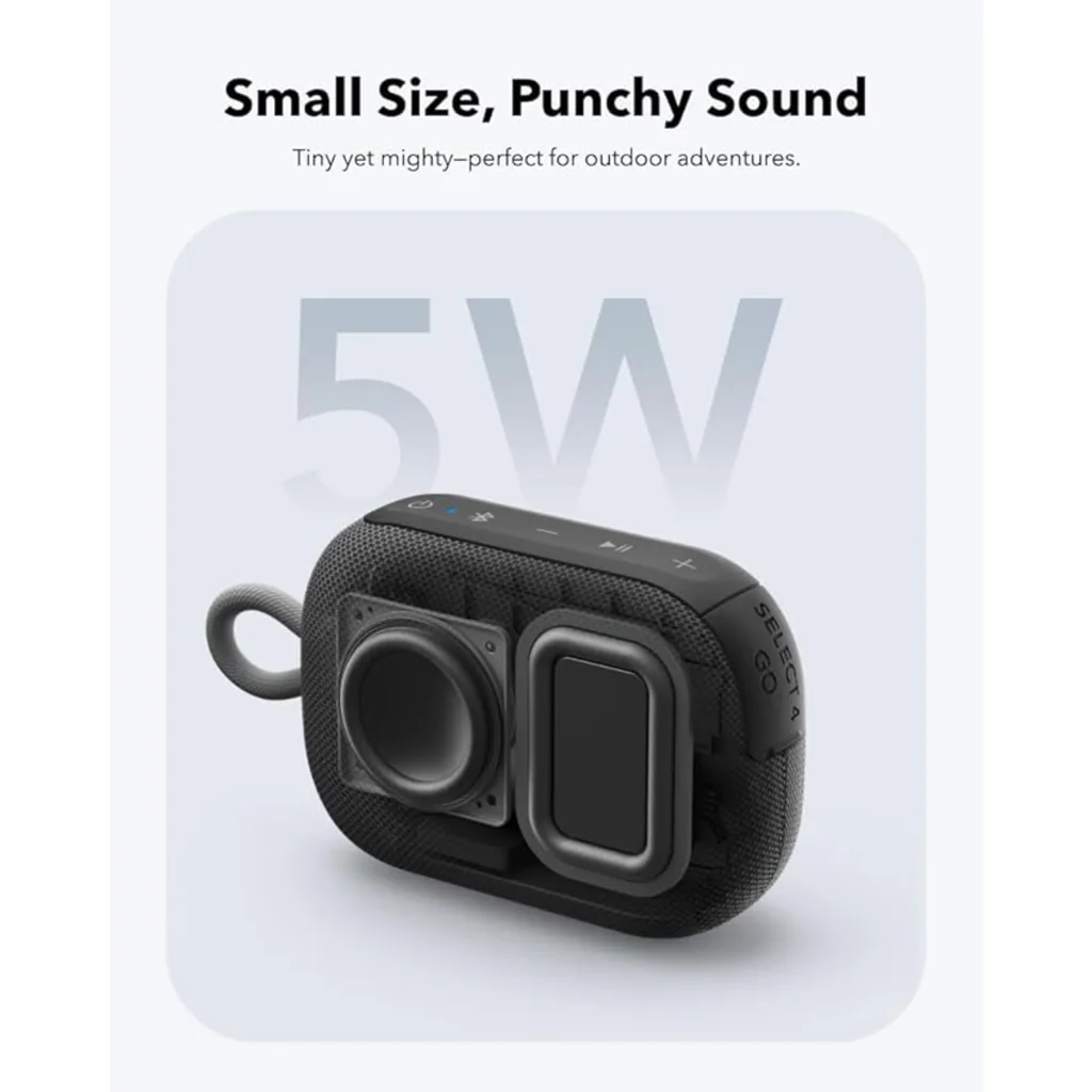 Imagen 2 de Parlante portatil Select 4 Go Soundcore negro Vb