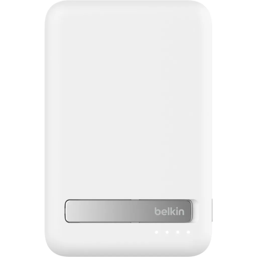 Imagen 4 de Bateria 5.000 mAh BoostCharge Pro carga magnetica Qi2 15W Belkin blanco