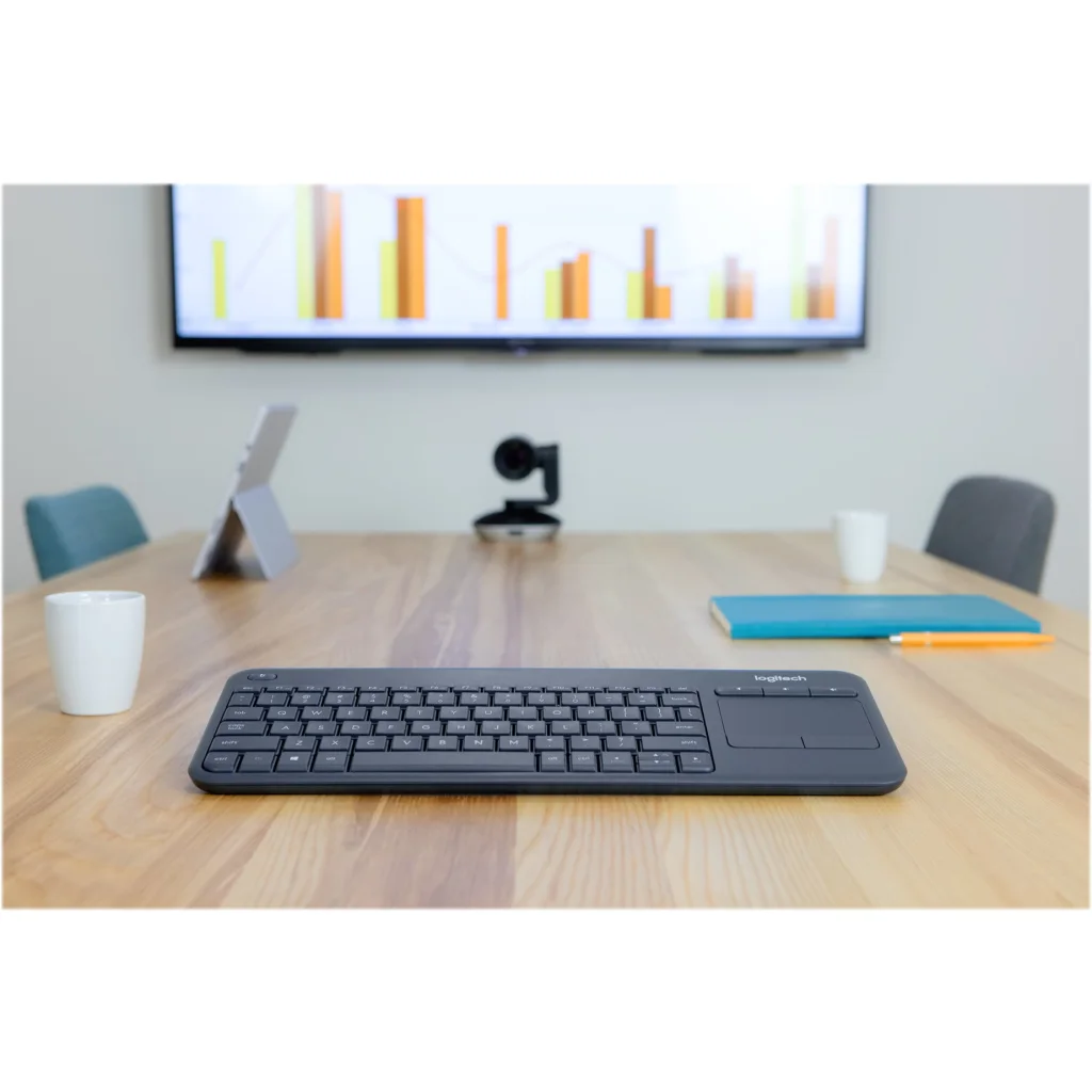 Imagen 3 de Teclado inalámbrico TouchPad Inalámbrico Logitech K400 PLUS Español