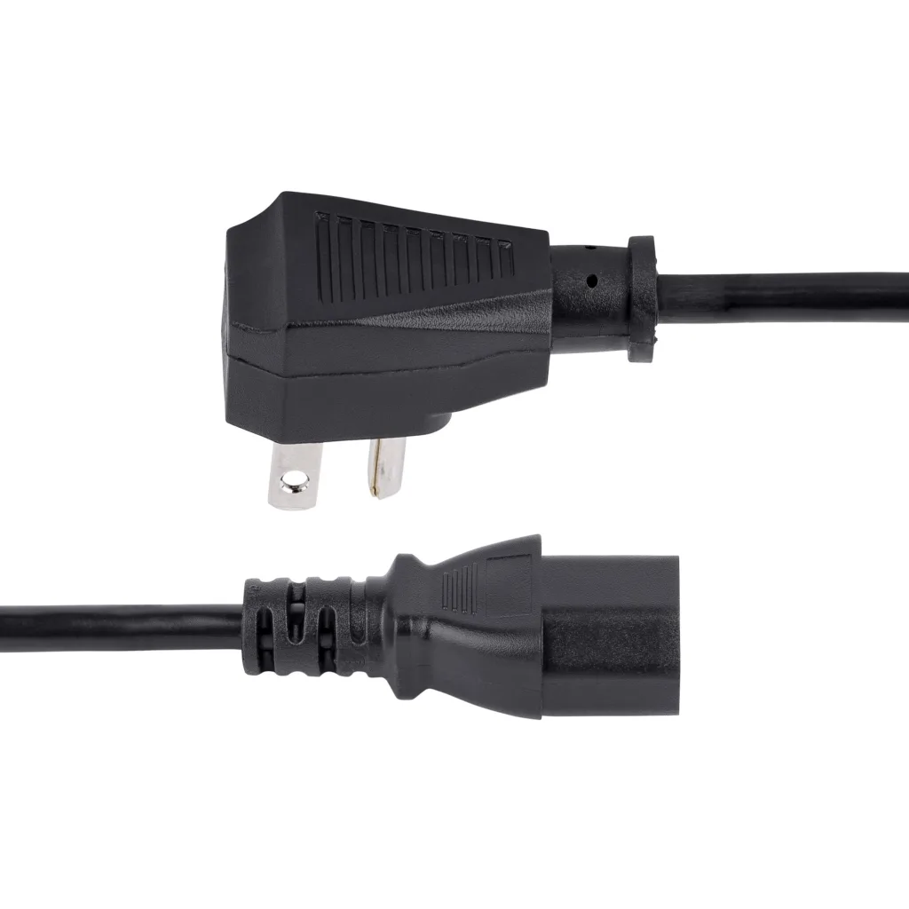 Imagen 2 de Cable de 1.8m Plano NEMA 5-15P a C13