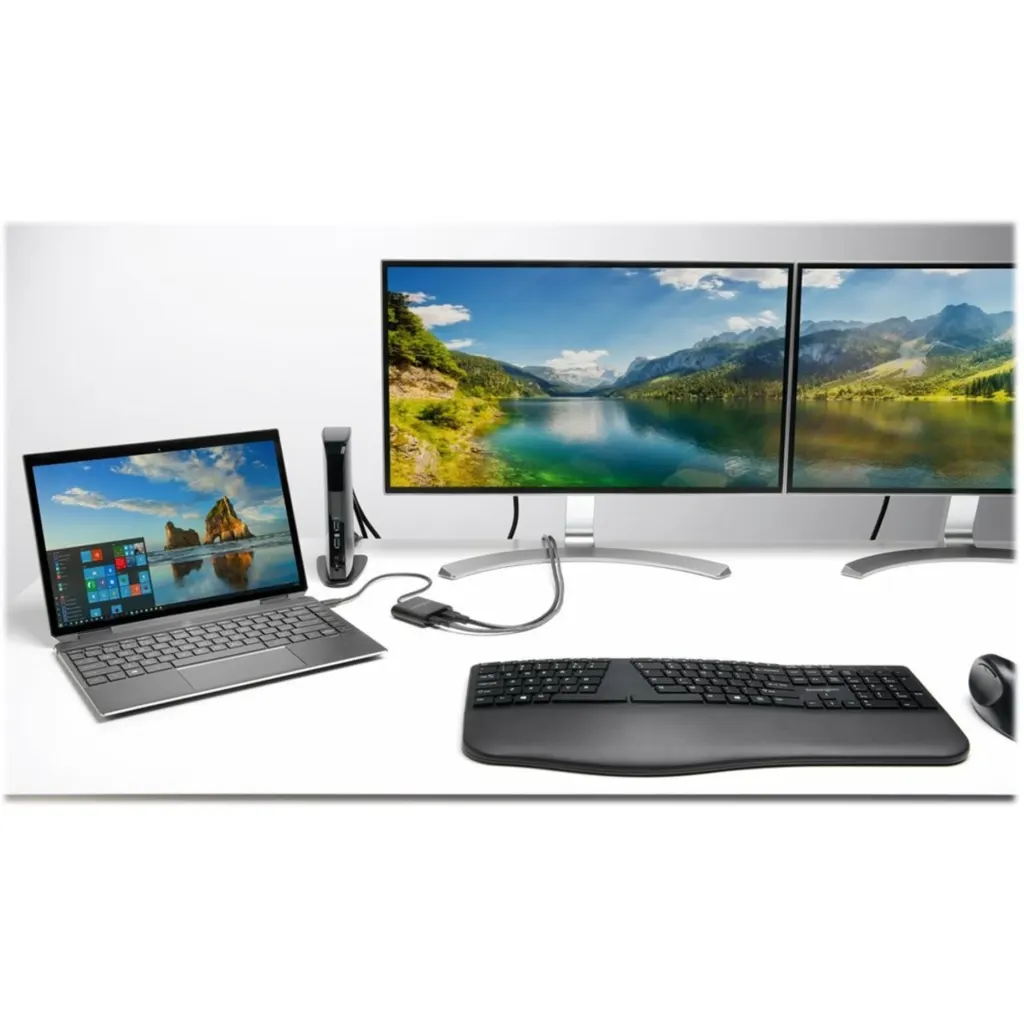 Imagen 2 de Teclado Inalámbrico Ergonómico Kensington K75401ES Pro Fit® BT USB color Negro