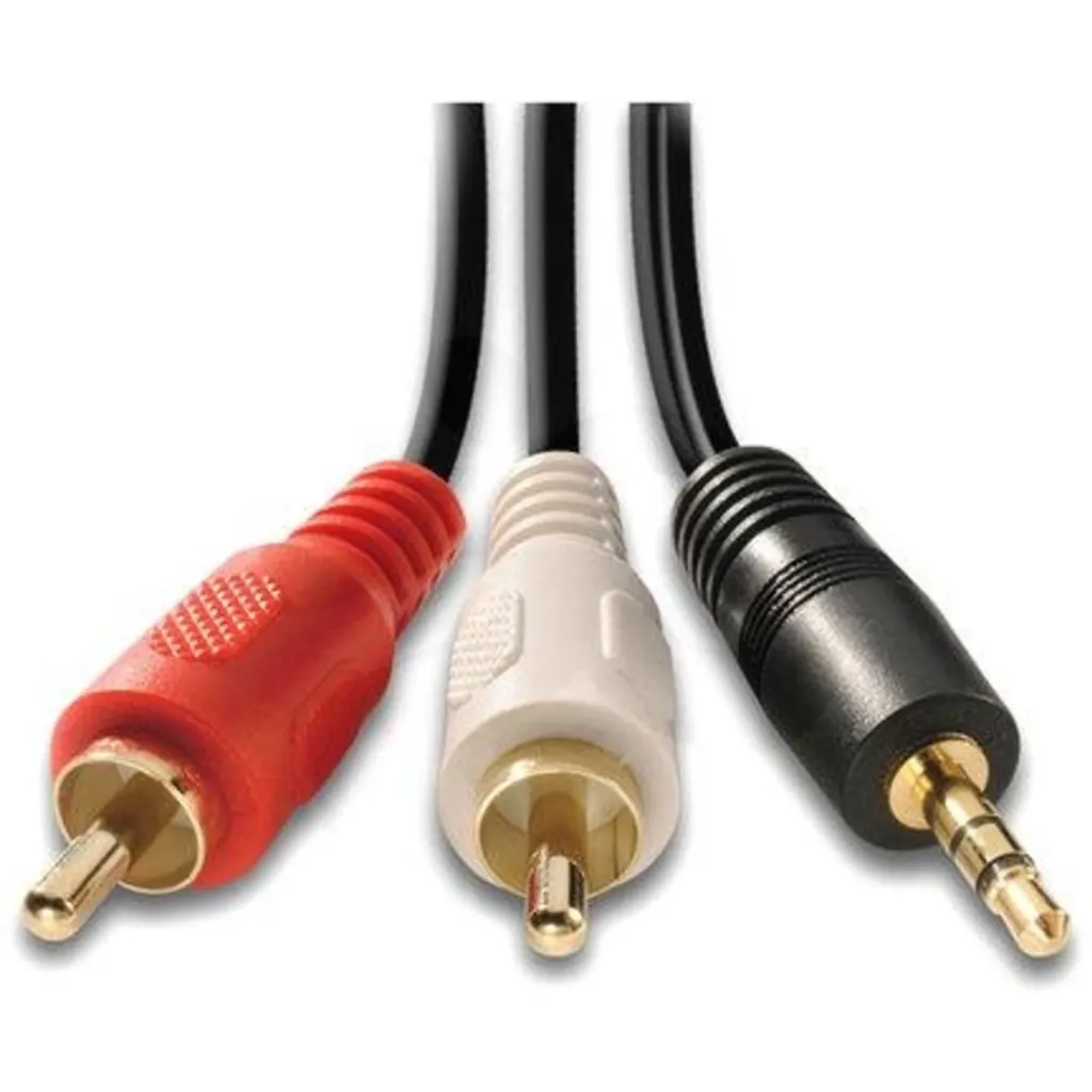 CC-2120 CABLE AUDIO STEREO 3.5MM A 2RCA 2M (708641)