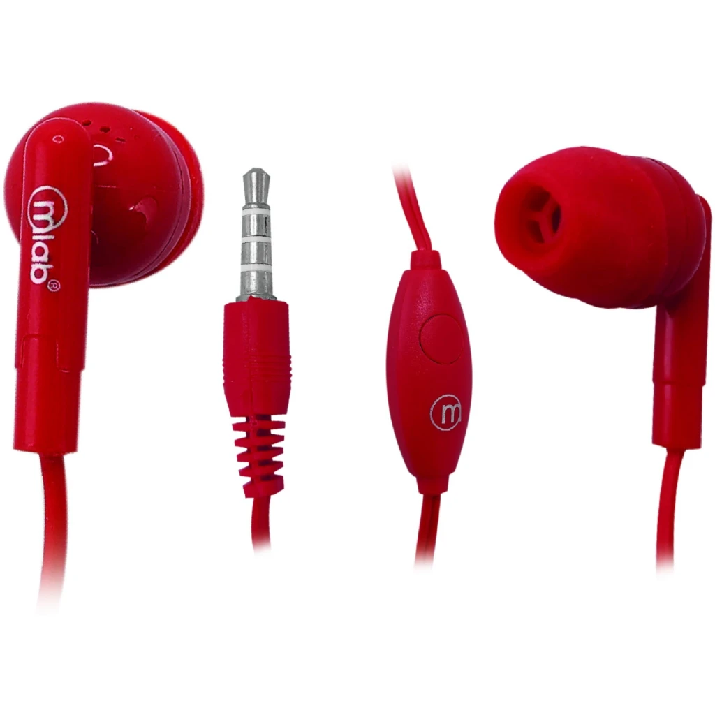 MLAB AUDIF GUMMY IN-EAR M.LIBRES RED