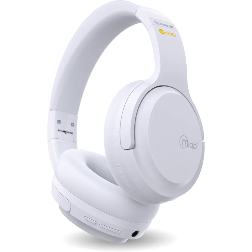 Imagen 1 de MLAB AUDIFONO ANC BLUETOOTH TYPE C DYNAMIC STOP NOISE WHITE