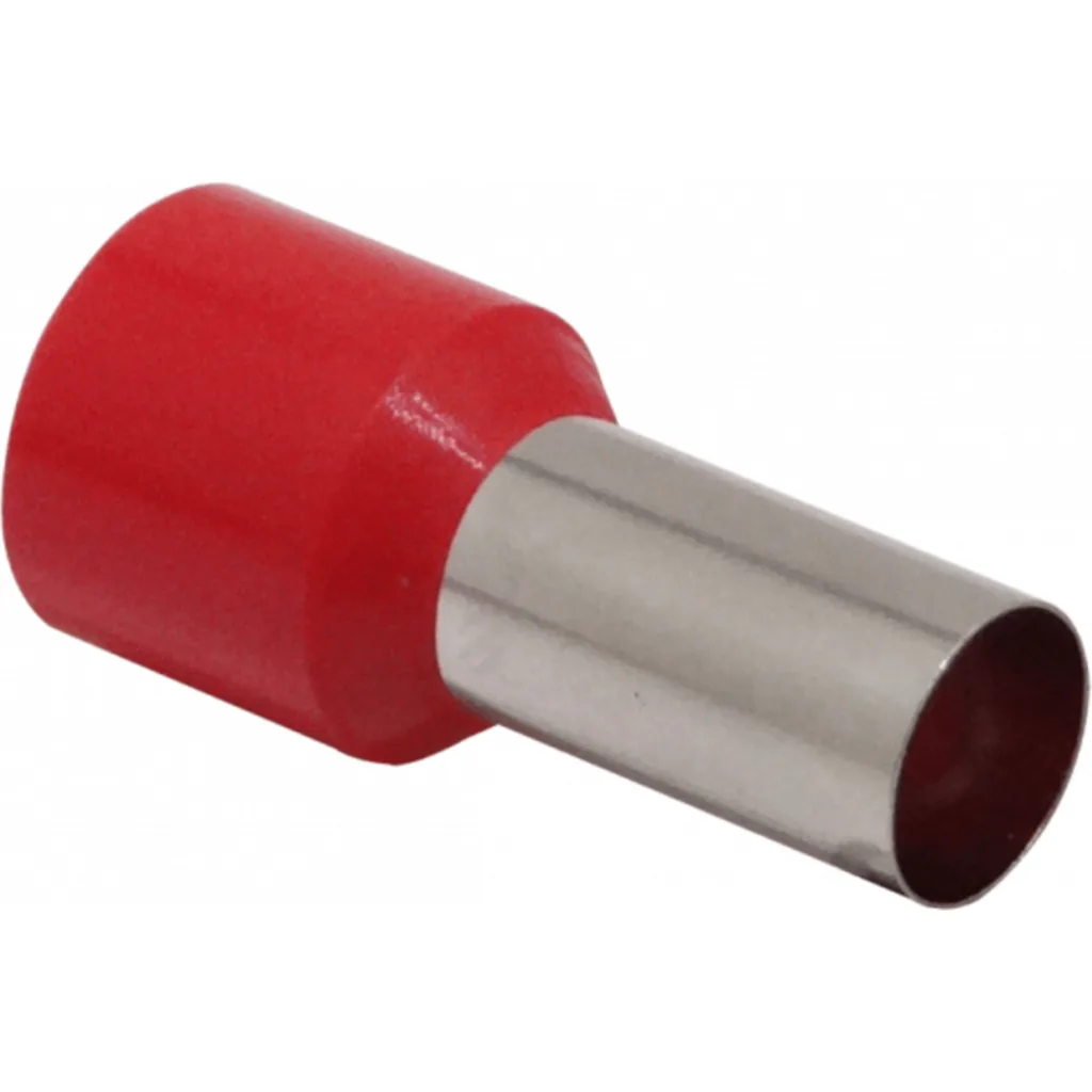 Rojo 35,0mm2 16/30,0mm 25-unid AWG2 Ferrules Terminal Aislado Crimp