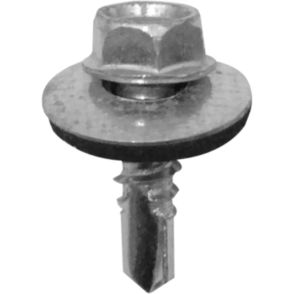 Hexagonal-8mm 100u. 12x3/4 Largo-19mm Zn Tornillo Autoperforante 0,75p