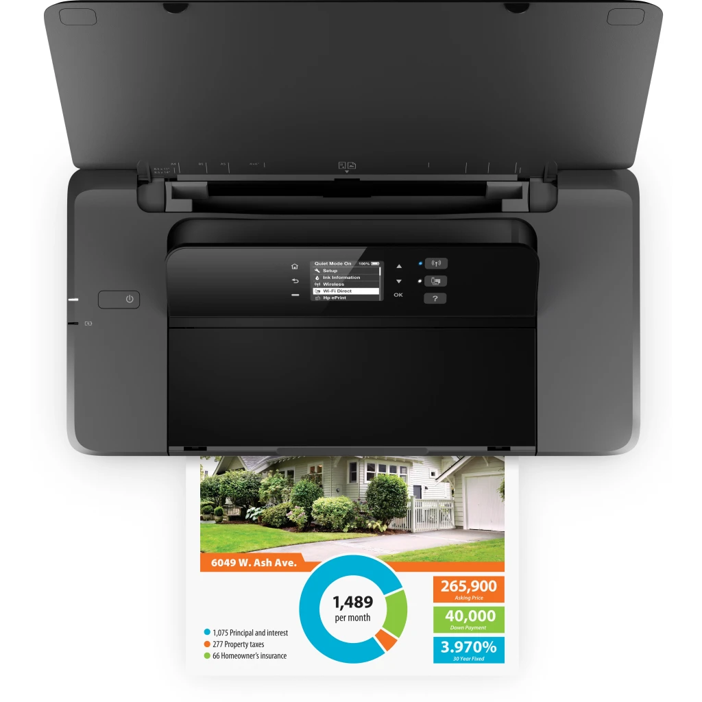 Imagen 9 de Impresora Portátil HP OfficeJet 200 Chorro de Tinta 17 ppm USB 2.0 WIFI A4/Legal