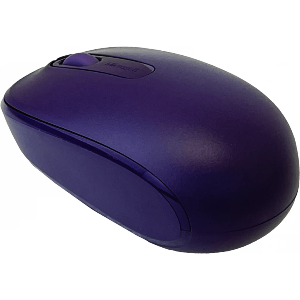 Imagen 2 de Mouse Violeta USB inalambrico 2,4GHz req/1-AA Purple Morado