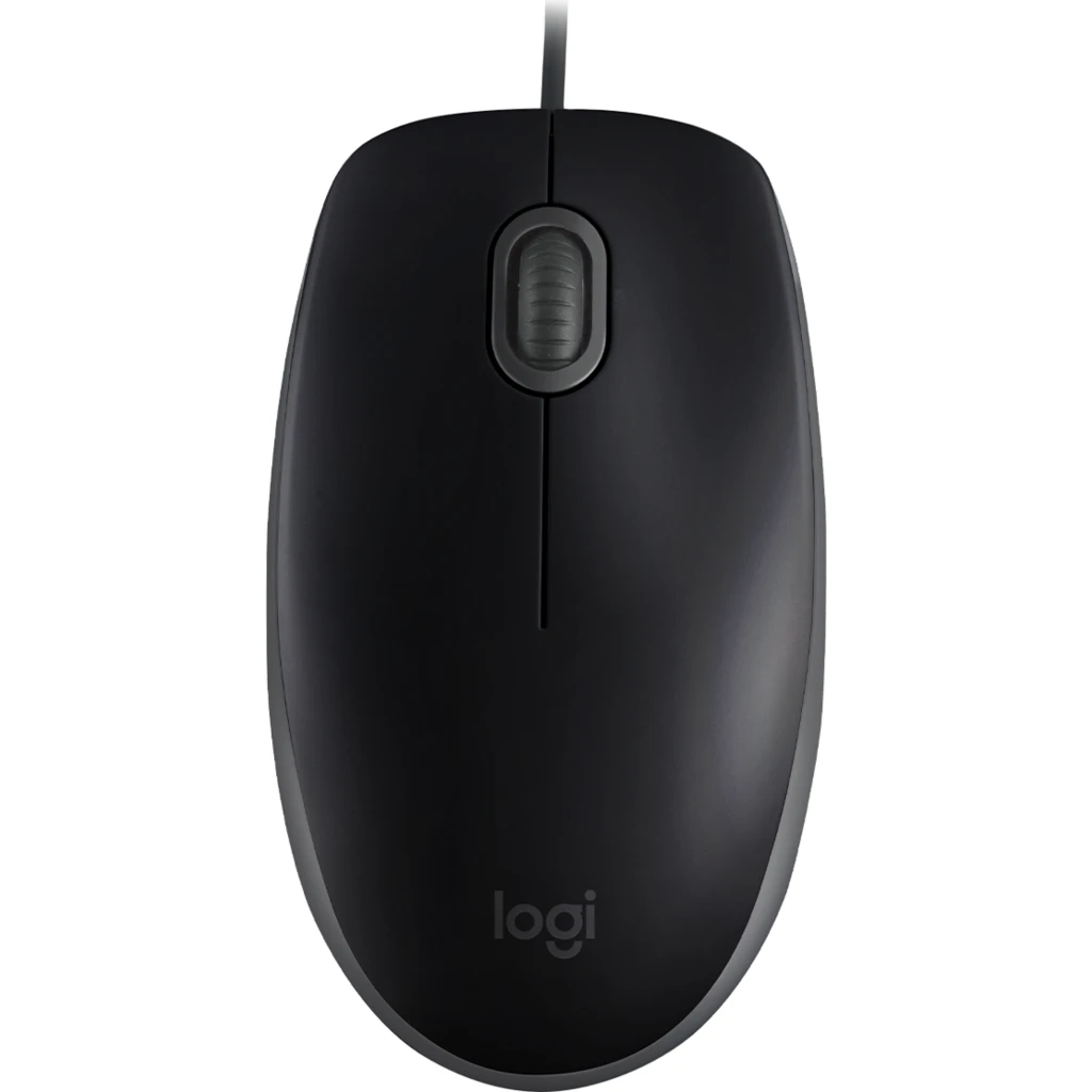 Mouse Logitech M110 Silent Optico Conectividad Alámbrica USB Color Negro