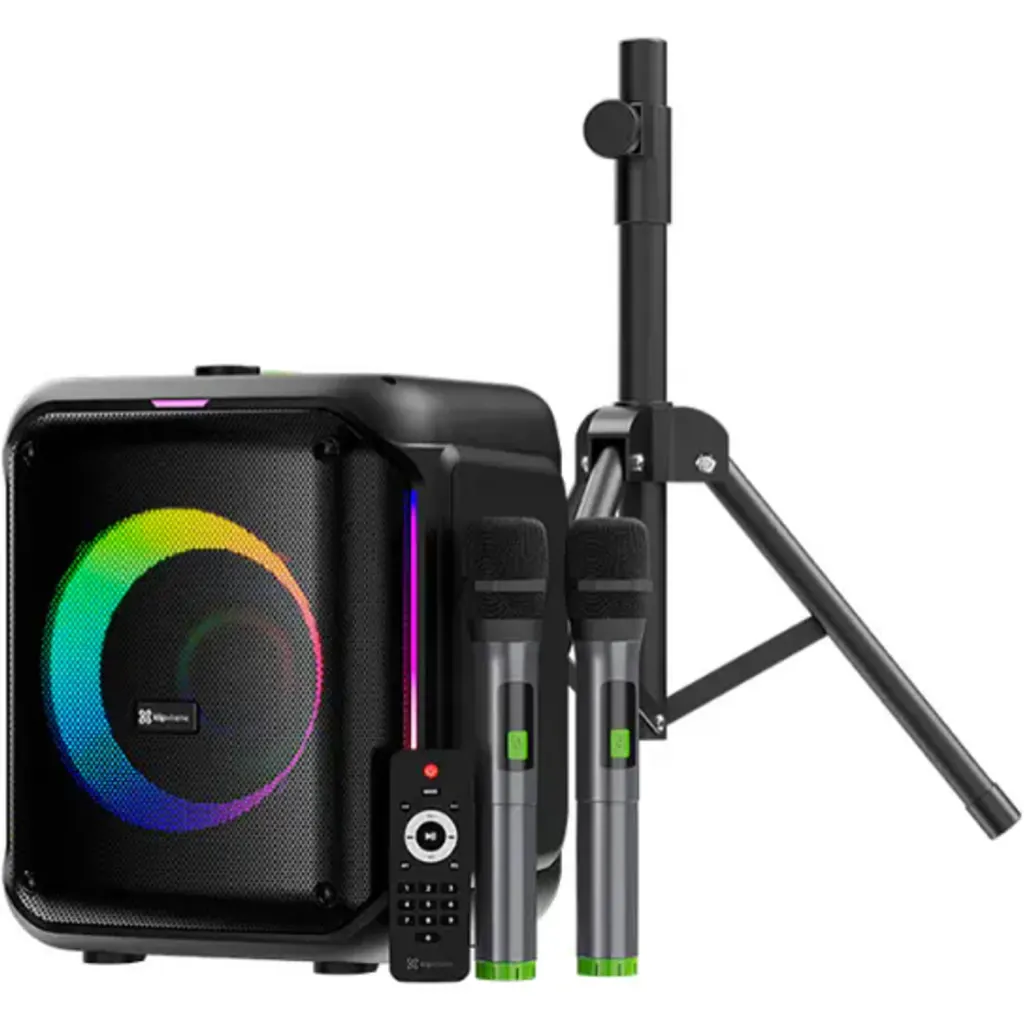 Imagen 13 de Klip Xtreme - Speaker system - Black - tripod with 2 mics