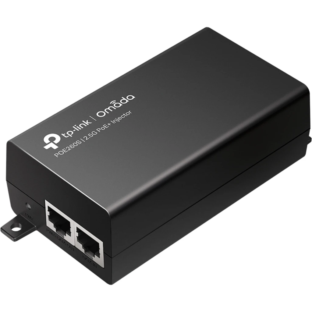 Inyector TP-Link POE260S, PoE+ 2.5G 2*2.5Gbps hasta 30W Comp. IEEE802.3af/at