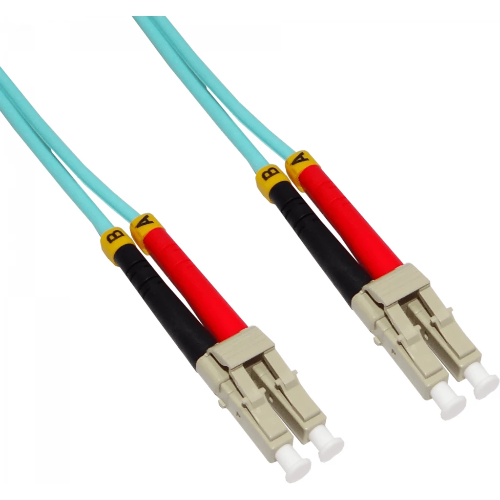 Imagen 1 de Jumper Fibra 3.0mm 50/125um LSZH LC-LC OM3 MultiModo M/M 10mts