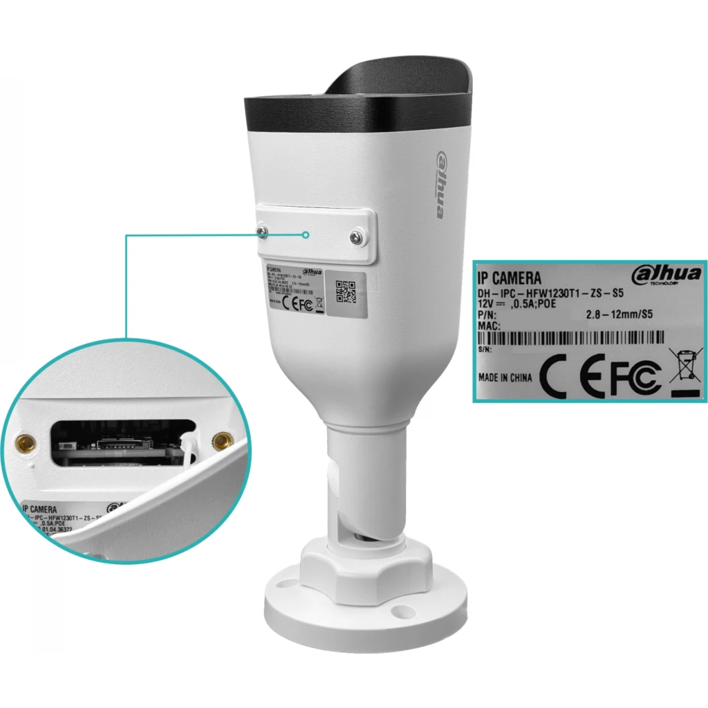 Imagen 4 de DAHUA Bala 2MP Motorizada Varifocal 2,8-12mm IP67 PoE SD IR50m Smart