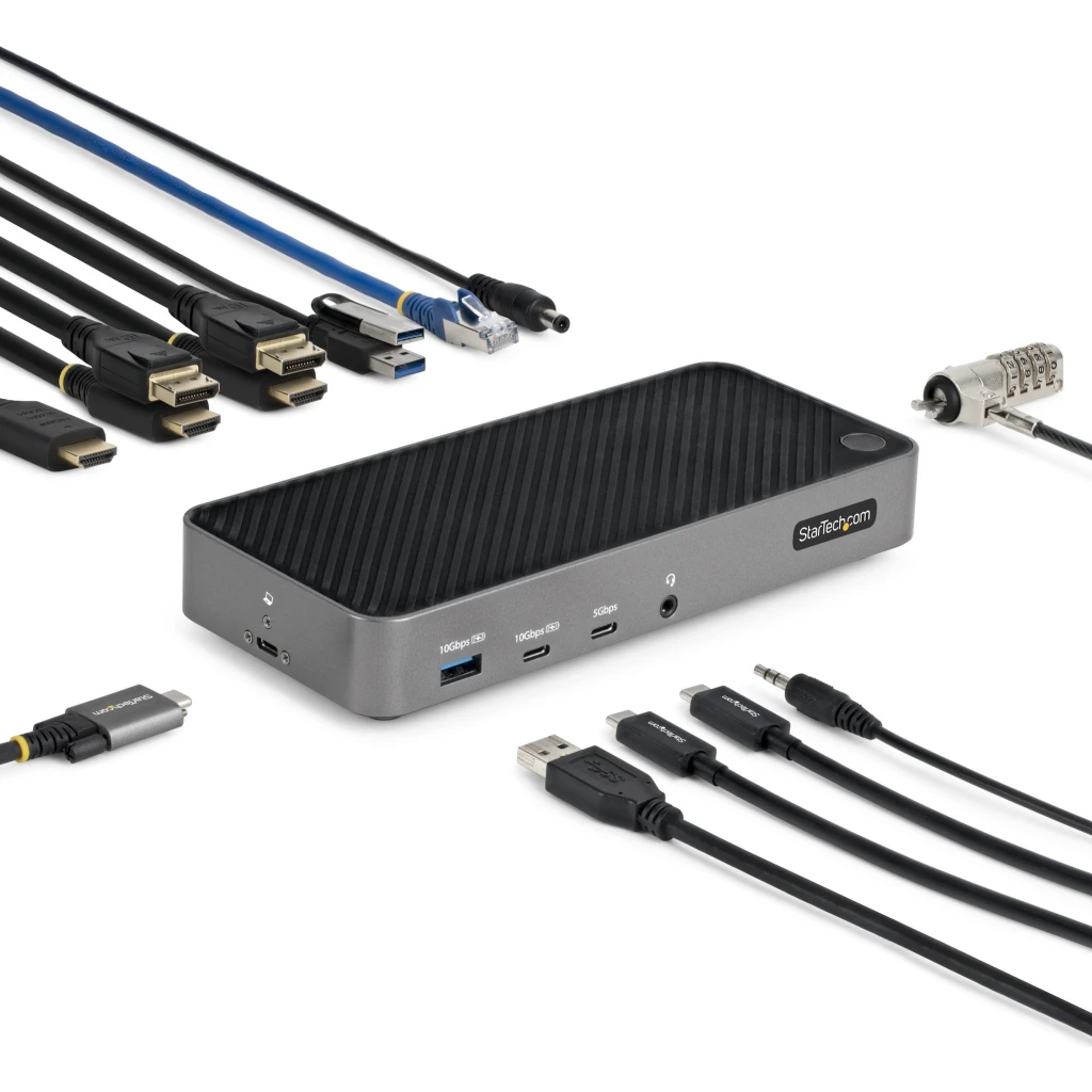 Docking Station USB-C 2x HDMI/DP 1x HDMI