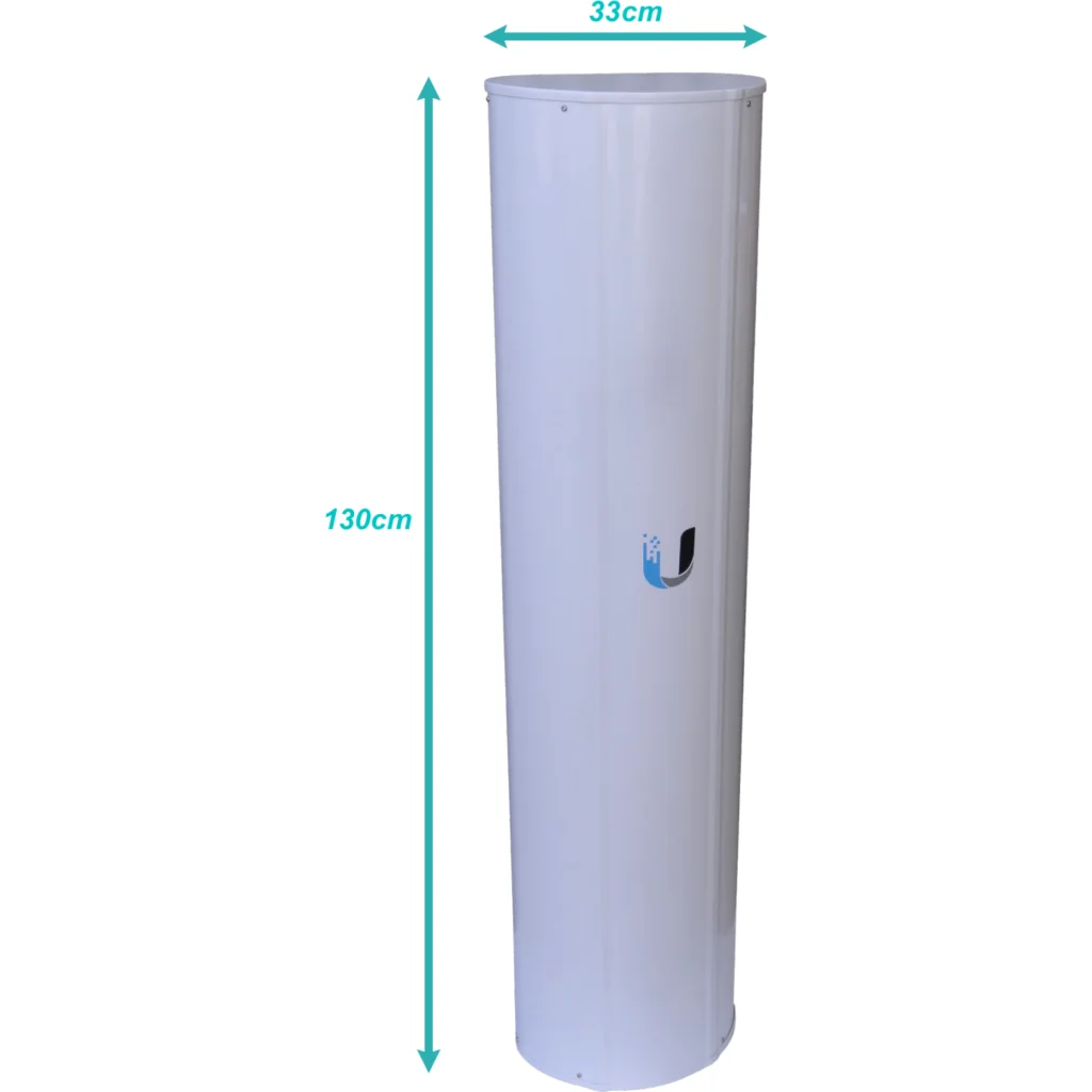 UISP ANTENA Sectorial hasta-3-Rocket 3x30AoH 8AoV 22dBi 6-RPSMA-M