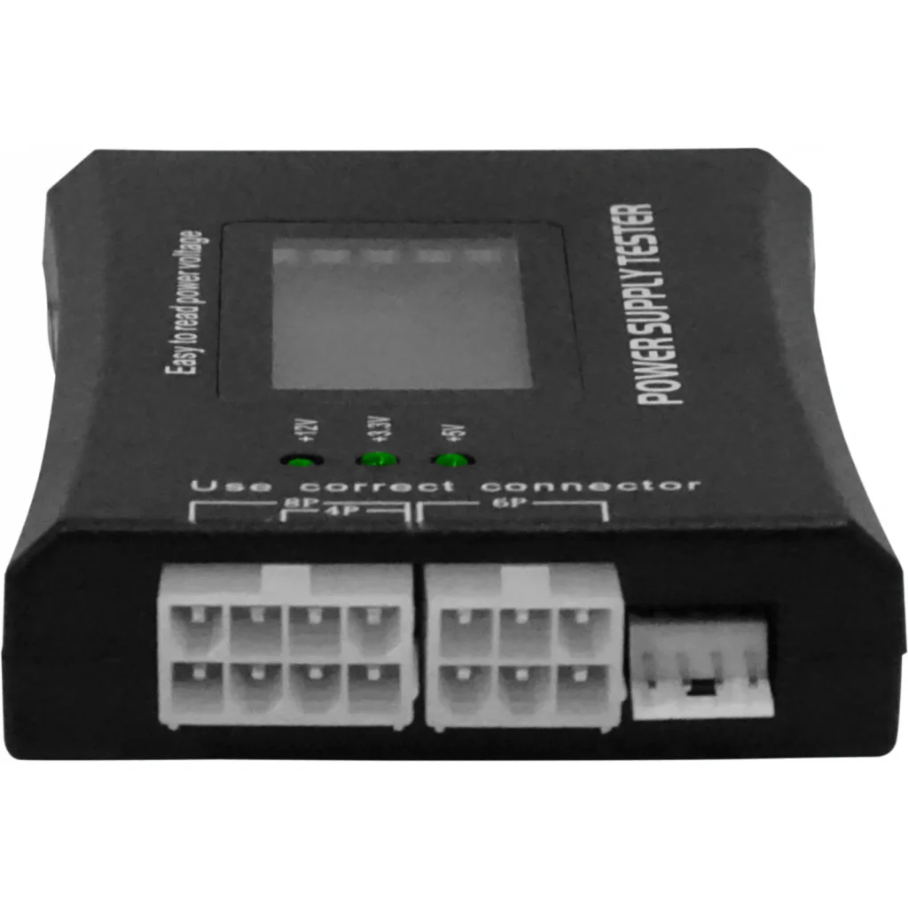 Imagen 4 de Tester Digital Fuente Poder para PC ATX BTX ITX 24-PIN SATA-IDE