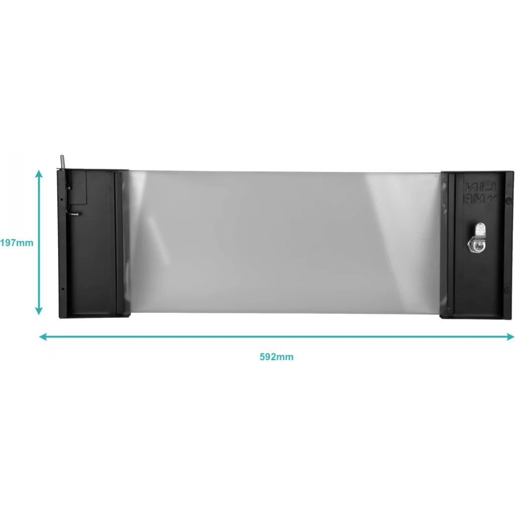 Imagen 1 de LINKMADE Puerta Rack 4U RK04-4L Repuesto