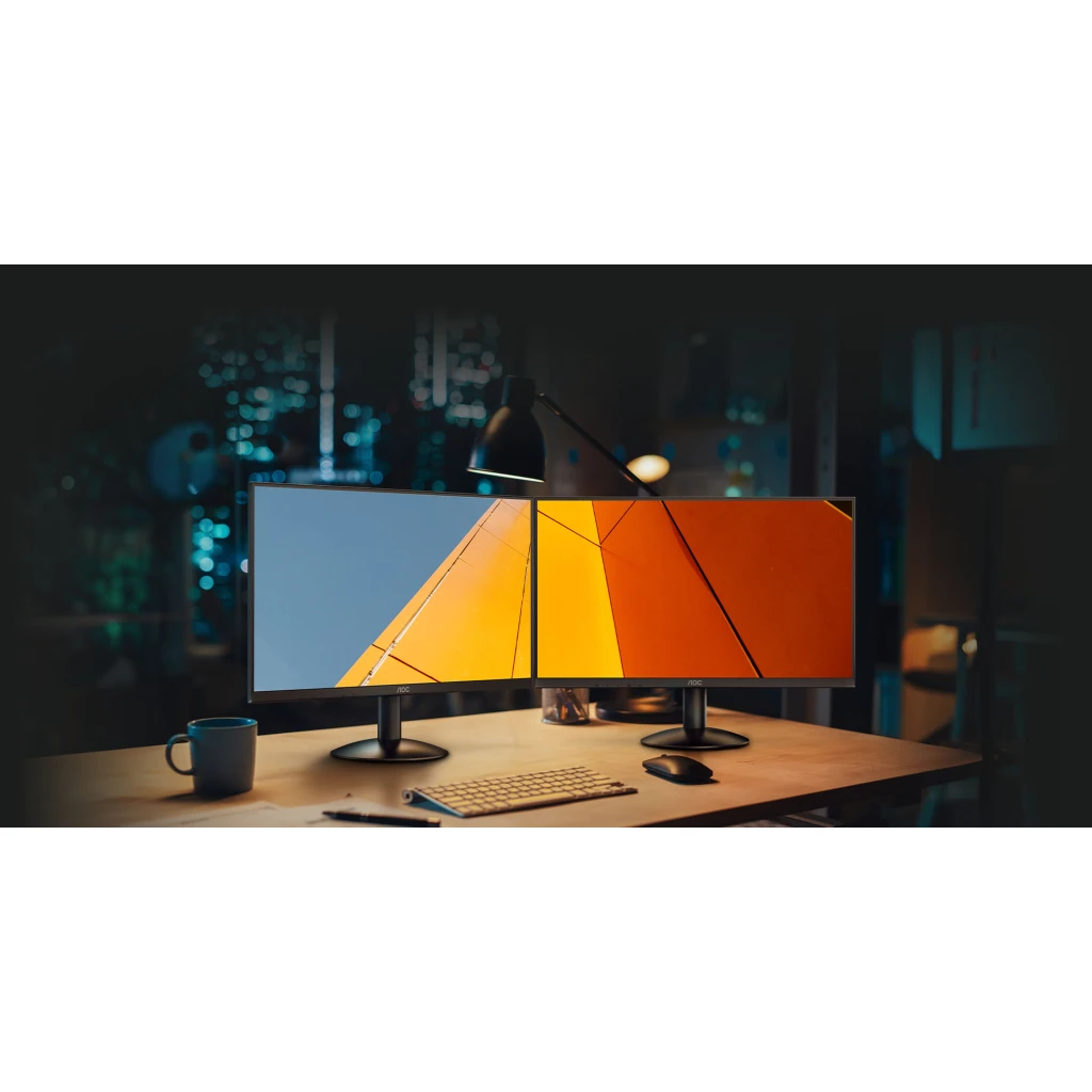 Imagen 2 de Monitor AOC 24B30HM2 24" FHD 1920*1080 VA HDMI DspleyPort Jack Audio 100Hz