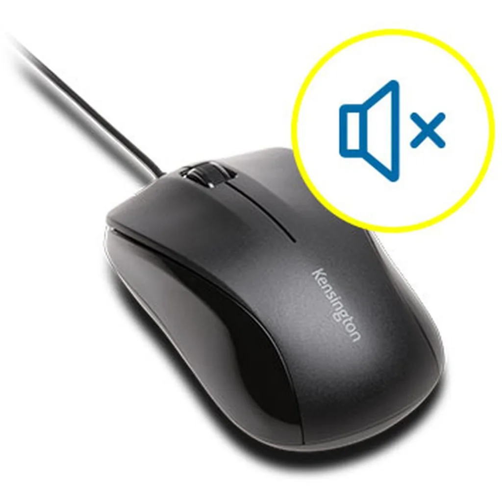 Imagen 6 de Mouse Alámbrico Kesington For Life Óptico 1000dpi 3 Botones USB Negro  