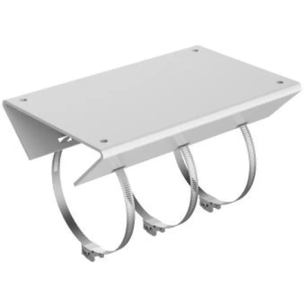 Imagen 1 de Adaptador para poste Hikvision compatible con soporte DS-1602ZJ